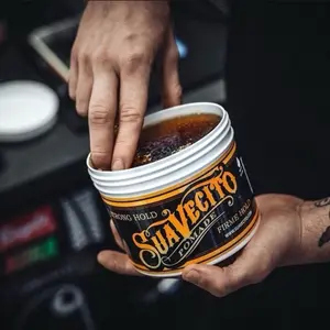 Suavecito Pomade Original Strong Hold 32oz Tub  for All-Day Hold, Long-lasting Shine, Ideal for Hair Styling Gel Haircare
