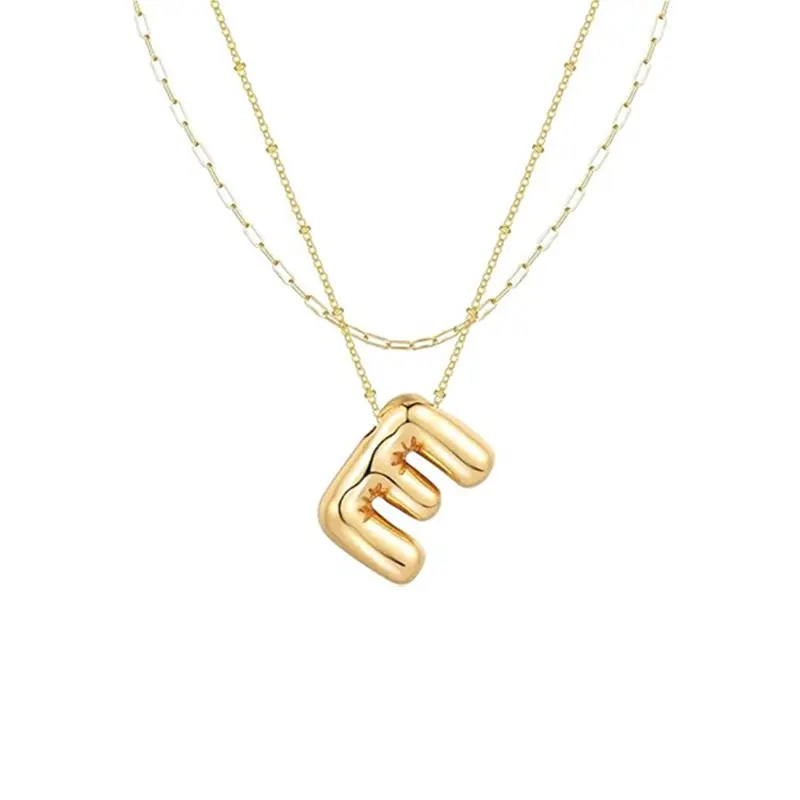Paper clip double chain E