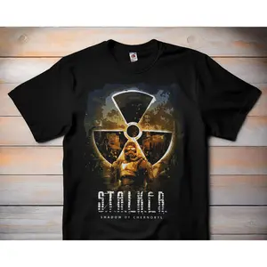 Shadow of Chernobyl V1 - STALKER T-Shirt - Classic Video Game Tshirt, Retro Gamer Tee, Gaming Shirt, Gamer Gift