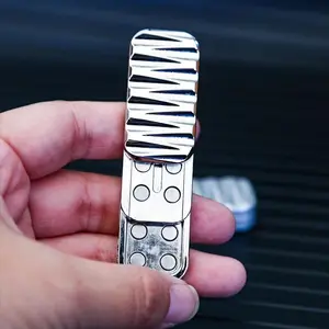 Metal Fidget Slider Zinc Alloy EDC Stress Relief Hand Fidget Toy for Focus Relaxation