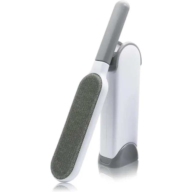 Portable Electrostatic Lint Remover Brush - A Magic Brush for Removing Lint and Fur From Dogs and Cats, Suitable for Double-sided Self-cleaning of Furniture, Clothes, Sofas and Carpets