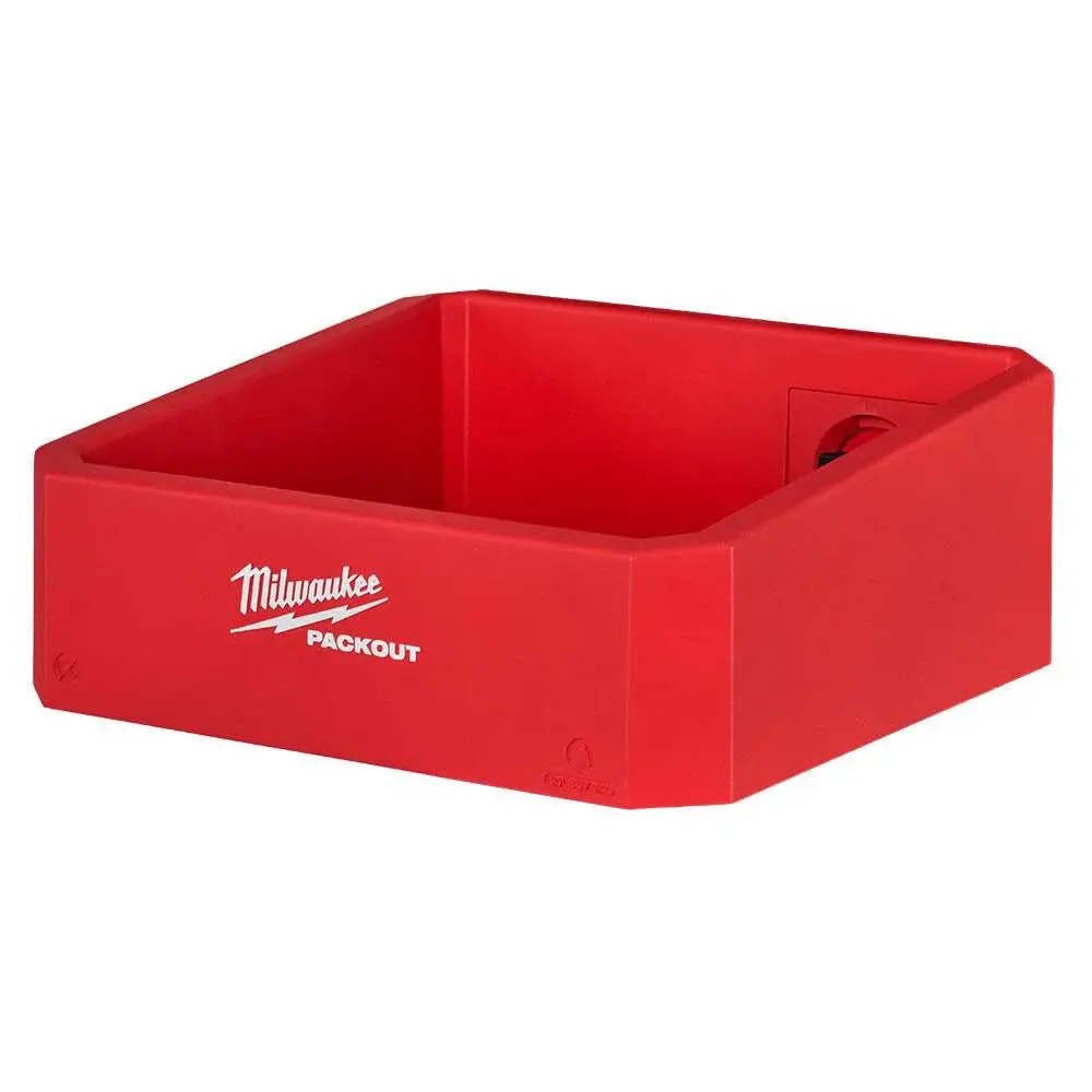 Milwaukee 48-22-8347 PACKOUT Compact Shop Storage Shelf, 20lb Capacity Tool Organizer for Paint, Wall-Mounted Tool Cases & Boxes