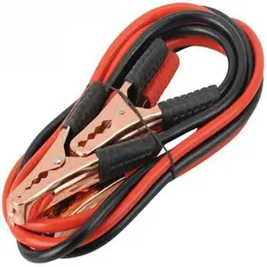 A Set 500A for Car Battery Jump Cable Booster Cable Line Emergency Jump Starter Leads Van SUV Double-Ended with Clamps Clips NONE