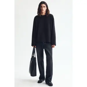 H&M Oversized Fit Long-sleeved jersey top