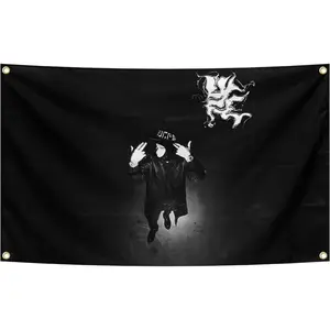 Courtyard decoration banners lined up 40*30 Inch TapestryYeat Rapper Singer Music Flag Flag with Brass Grommets for Bedrooms Living Rooms Bars University Dormitory Party Outside Indoor Parties Decor Gift Wall