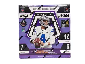 2025 Panini Mosaic Football Mega Trading Cards LV