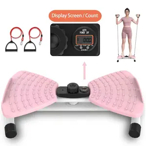With counter/Waist Twisting Machine Fitness Tool, AbTwister Board with the Smart LED Digital Monitor, 300LBSCapacity & 20dB Ultra-Quiet, Anti-Slip Home Gym WorkoutEquipment Stability Base