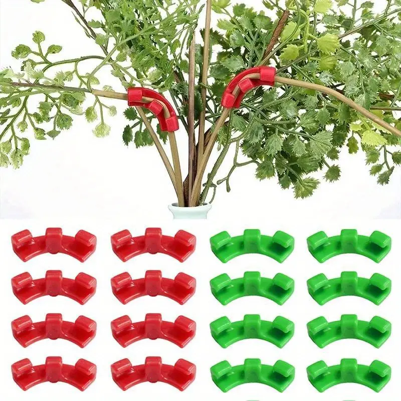50pcs Plant Bending Clips, 90-Degree Adjustable Plastic Branch Benders,  Growth Manipulation Training Clamps for Plant Stems and Twigs, Gardening  Support Accessories, Gardening Equipment, Gardening Supplies - TikTok Shop