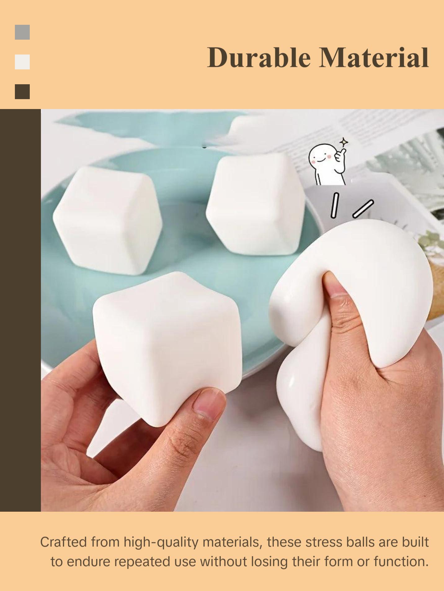 Squishy Tofu Stress Balls