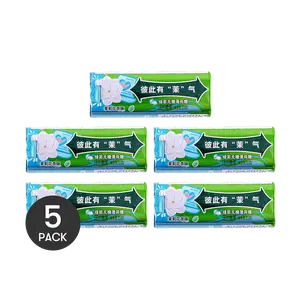 DOUBLEMINT Sugar-Free Mint Candy - Jasmine Tea Flavor, 5 Pack (23.8g Each) - Refreshing Breath & Guilt-Free Indulgence