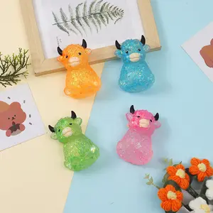 Simulated Little Cow Pinching Music Relieve Stress and Release Artifact for Children's Pinching Gift Toys