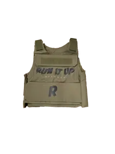 Run It Up Reflective Vest Army Green