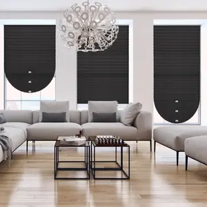 Solid Color Blackout Blinds, 1 Count Self Adhesive Blackout Blinds, Wireless Temporary Window Blinds, Cordless Blinds, Home Decor for Living Room Bedroom Kitchen Bathroom