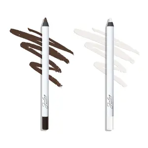 When Pencil Met Gel All-Day Eyeliner Duo: Rich Brown & White Matte When Pencil Met Gel All-Day Eyeliner Duo: Rich Brown & White Matte