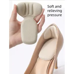 1 Pair Heel Grips Liner Cushions Inserts For Loose Shoes, Heel Pads Snugs For Shoe Too Big Men Women, Filler Improved Shoe Fit And Comfort, Prevent Heel And Blister, Accessories Gift Ideas, Insole Pads