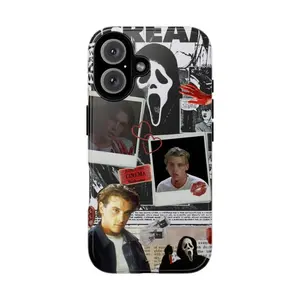 Billy L00mis Ghostface Horror Phone Case Halloween Compatible with iPhone 17 16 15 14 13 12 11
