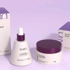 Searce Combo Serum Cream 50g - Soothing Serum for Comfort, Hydrating & Gentle Cleansing, 30ml - Skincare Moisture