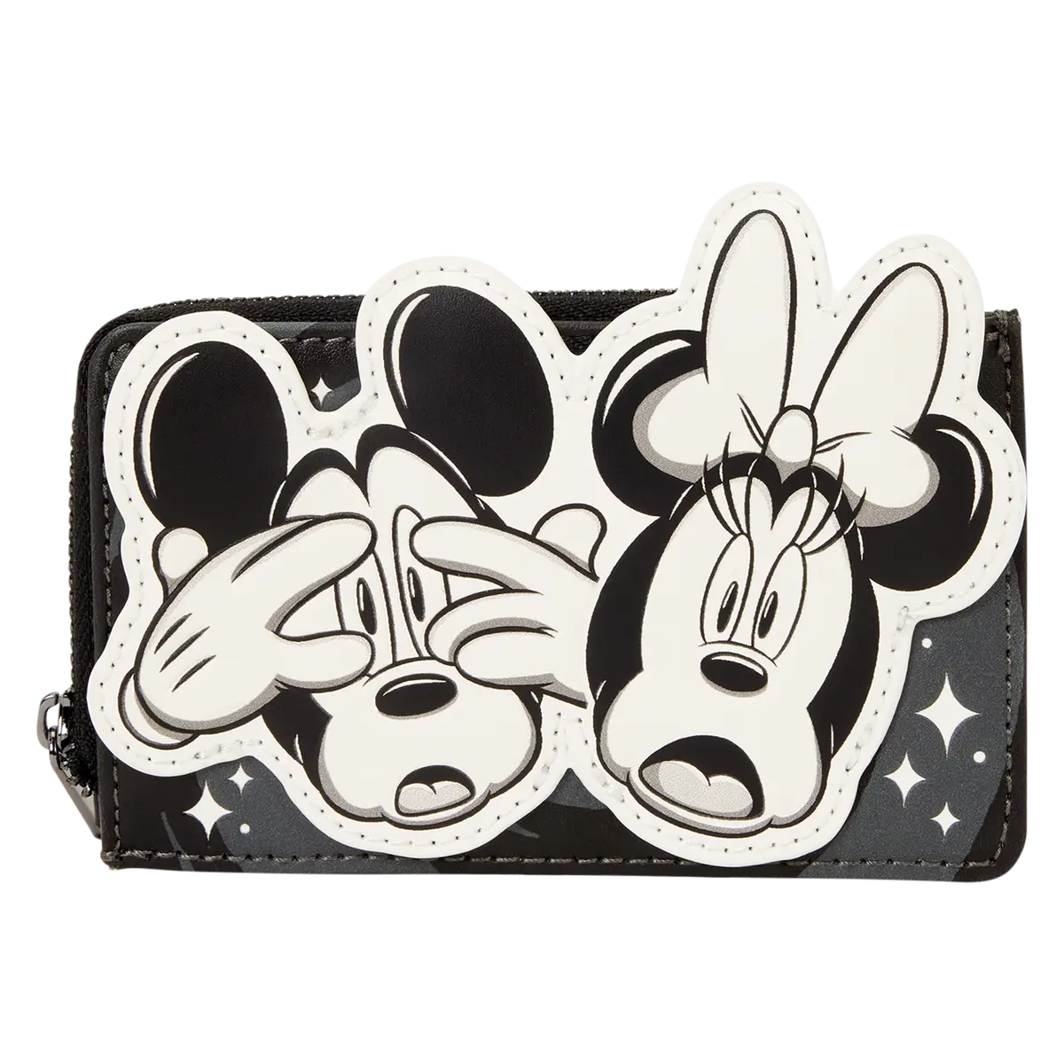 Mickey & Minnie Mouse Ghost Zip Around Card Holder