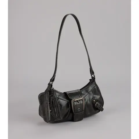 High Rating Buckle Strap Shoulder Bag