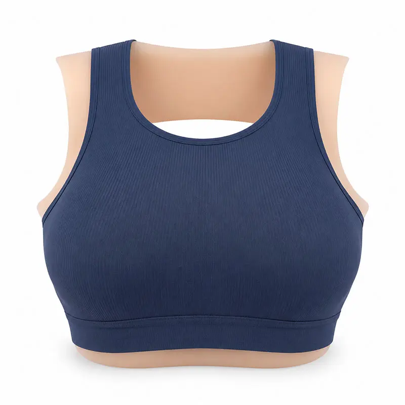 Silicone Chest Plate Wearable Upper Body Form, Soft Skin Tone Silicone Styling Accessory for Outfit Layering, Performance Looks and Wardrobe Shaping