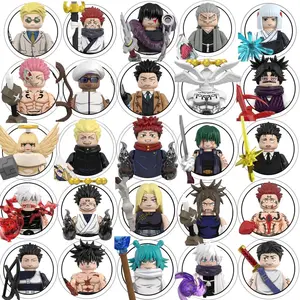 WM6202 WM6201 WM6200 WM6140 WM6139 Jujutsu Kaisen Building Blocks Mini Action Figure Itadori Yuji Gojo Satoru Ryomen Gifts Toys popular