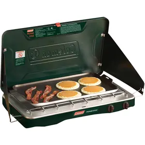 Coleman Matchlight 2-Burner Propane Stove, 10,000 BTU
