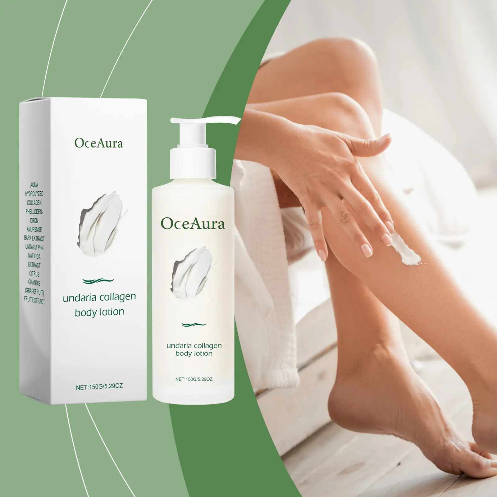 OceAura Collagen Body Lotion for Long-Lasting Hydration & Deep  Moisturization - Nourishes Skin for Soft & Smooth Texture - Ideal for Daily  Use