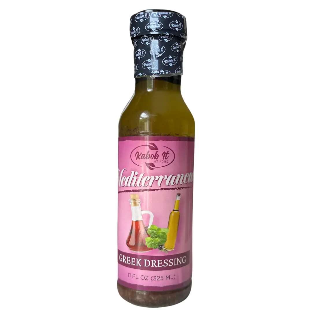Kabob It At Home Signature Greek Dressing - Sugar Free - Gluten Free - Dairy Free - Nut Free - Mediterranean