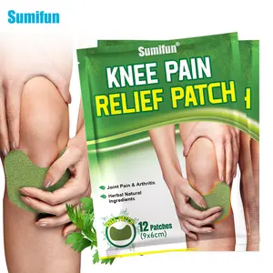 Sumifun Mugwort Comfortable & Secure Knee Patch Pain Relief Plaster Self-Heating Sports Fitness Patch Deep Penetration Breathable Natural Ingredietns K18401