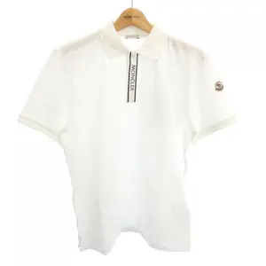 Pre-owned MONCLER Cotton Small Leather Goods Polo Shirt