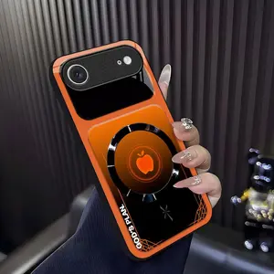 “God’s Plan” MagSafe phone case — neon cyberpunk faith magnetic cover for iPhone 17 Air — 975
