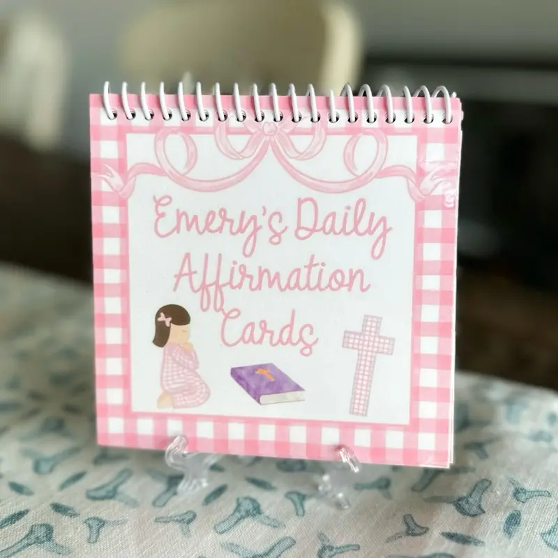 Affirmation Cards with Bible Verses for Kids | Kids Affirmations ...