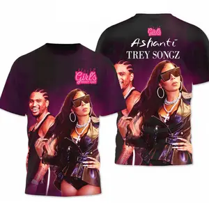 Ashanti & Trey Songz – Revolution Concert 3D AOP T-Shirt YG01