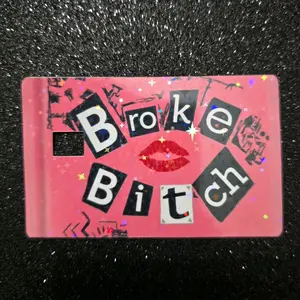 Sassy Rectangle Sticker, Durable Waterproof Decorative Sticker for Personalization