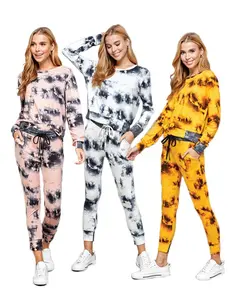 Loungewear Set Women's Boxy Fit Top & Jogger Pants Home wear Pajama Sets Everyday Style