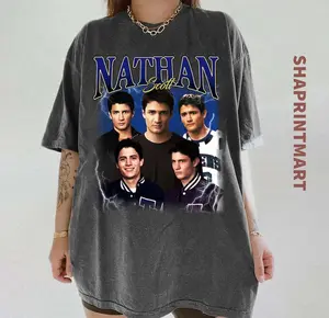 Nathan Scott Retro Bootleg T-Shirt,  Vintage Tee