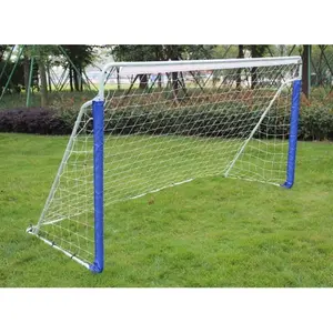 8x5FT Soccer Goal for Backyard with Carry Bag - Steel Pipe Goal - Fun for Outdoor Indoor Training Games for Kids Youth Adult, for Easy Storage and Transportation