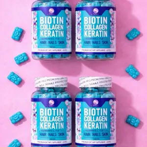 Biotin for hair and calageno X4 Organic