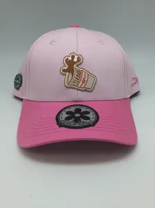 JC Hats-Coffee Lover Curve Pink - Stylish Hat with Curve Design and Comfortable Fit