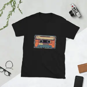 Vintage Vibes: Retro Cassette Tape Unisex T-Shirt