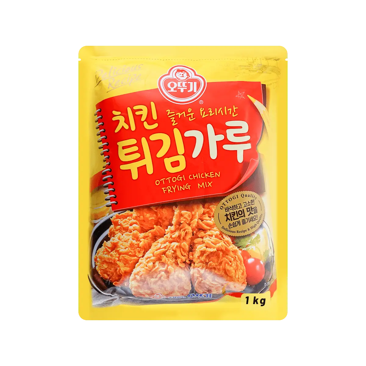 Ottogi Korean Fried Chicken Coating Mix 1kg - Crispy & Authentic Flavor