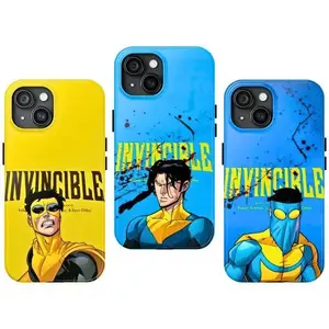 Invincible Mark Omniman Cartoon Series Tough Phone Case - Perfect Fan Gift Protective Lining, For ip