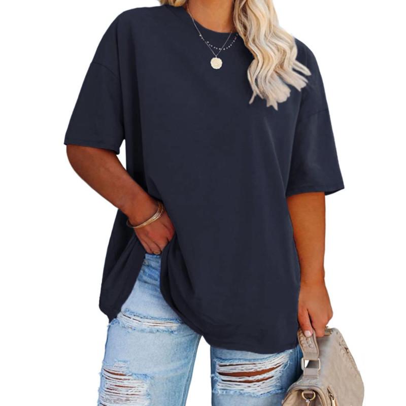 PiePieBuy Women's Sweater Dress Round Neck Long Sleeved Wired Knit Dress Casual Loose Knit Mini Dress Summer White