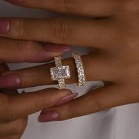 Yellow Gold Ring Set