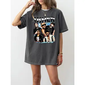 chemise Usher vintage des années 90, t-shirt graphique Usher rétro, vêtements hip hop rap Usher, t-shirt unisexe fan Usher, chemise limitée rappeur Usher