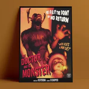 Chopper One Piece Anime Poster Tony Tony Chopper Poster (No Frame)