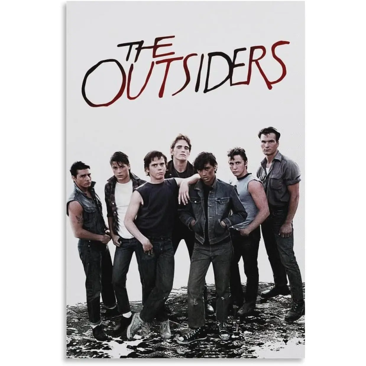 The Outsiders Movie Poster Canvas Art Poster And Wall Art Picture Print Modern Family Bedroom Decor Posters
