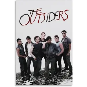 The Outsiders Movie Poster Canvas Art Poster And Wall Art Picture Print Modern Family Bedroom Decor Posters