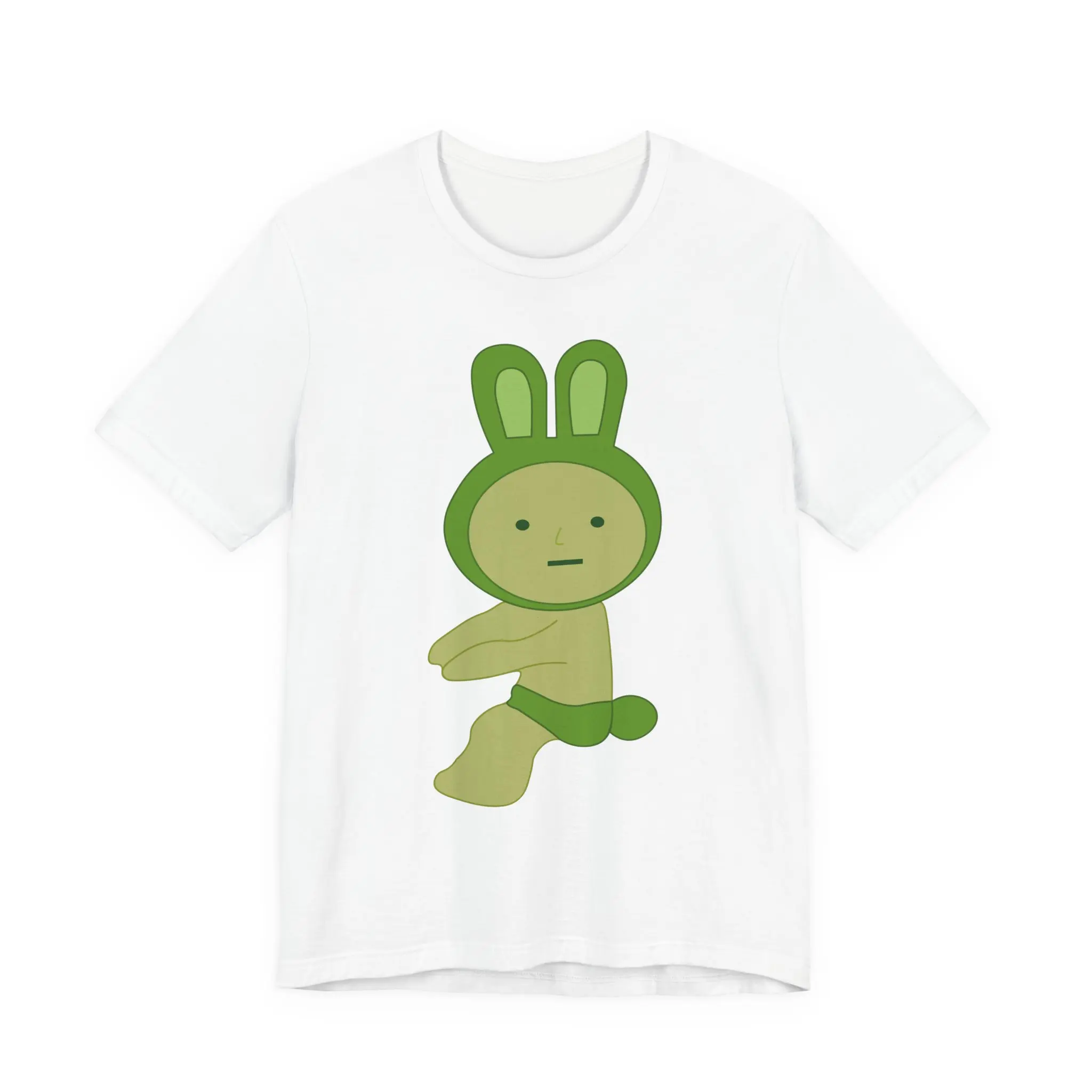 Cute Smiski Unisex Tee, Japanese Inspired Shirt, Kawaii Character Top, Urban Vinyl Figure T-shirt, Gift for Anime Fan, Short Sleeve Jersey
