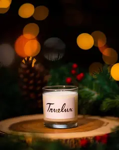 Tinsel Holiday True Lux Scented Lotion Candle - Candle & Lotion in 1